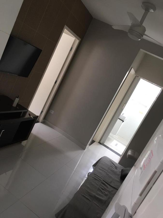 Apartamento Frente Mar Gonzaga Santos 3 Apartamento Exterior foto