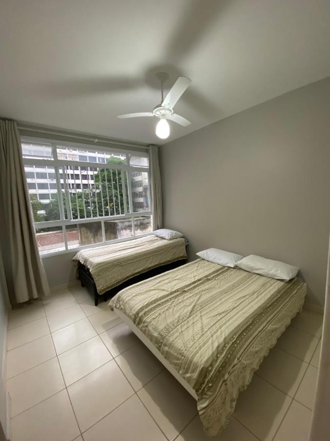 Apartamento Frente Mar Gonzaga Santos 3 Apartamento Exterior foto